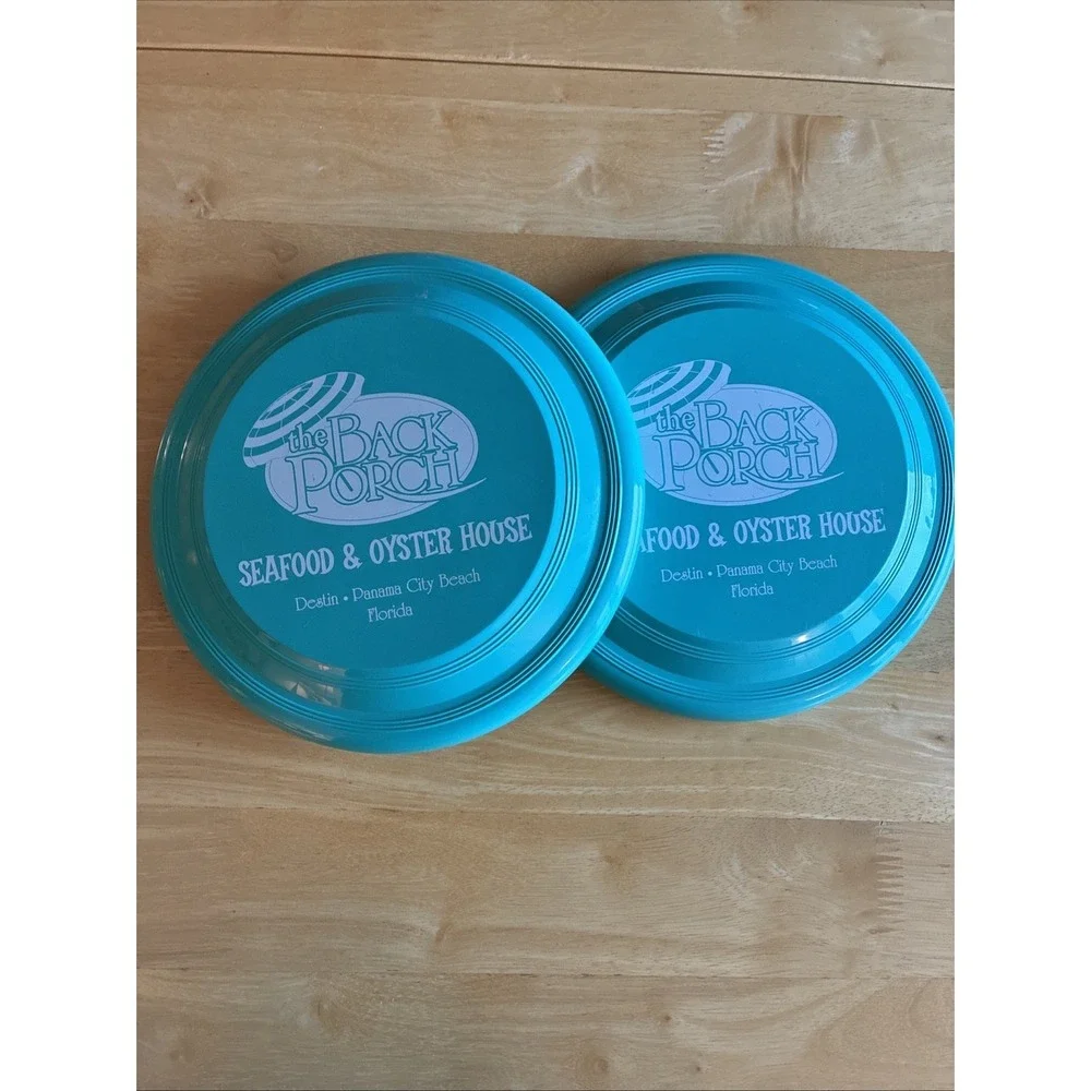The Back Porch Seafood and Oyster House Florida Frisbees
